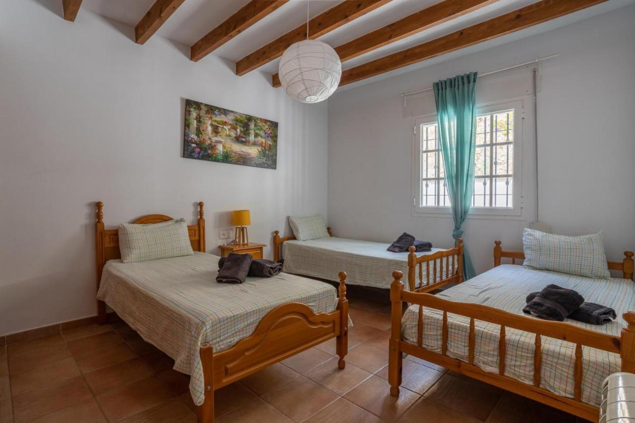 Casa Rural 7 Dormitorios Competa Con Piscina Vallada Barbacoa By Costadelsolescapes 马拉加 外观 照片